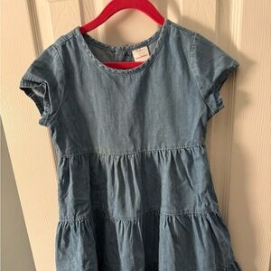 Hanna Andersson Denim Blue Kids Dress